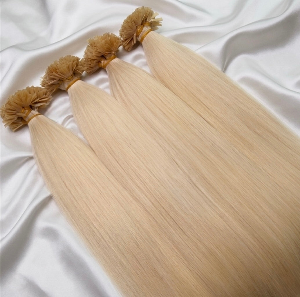 Platinum Silk K tip extensions - Pre Order